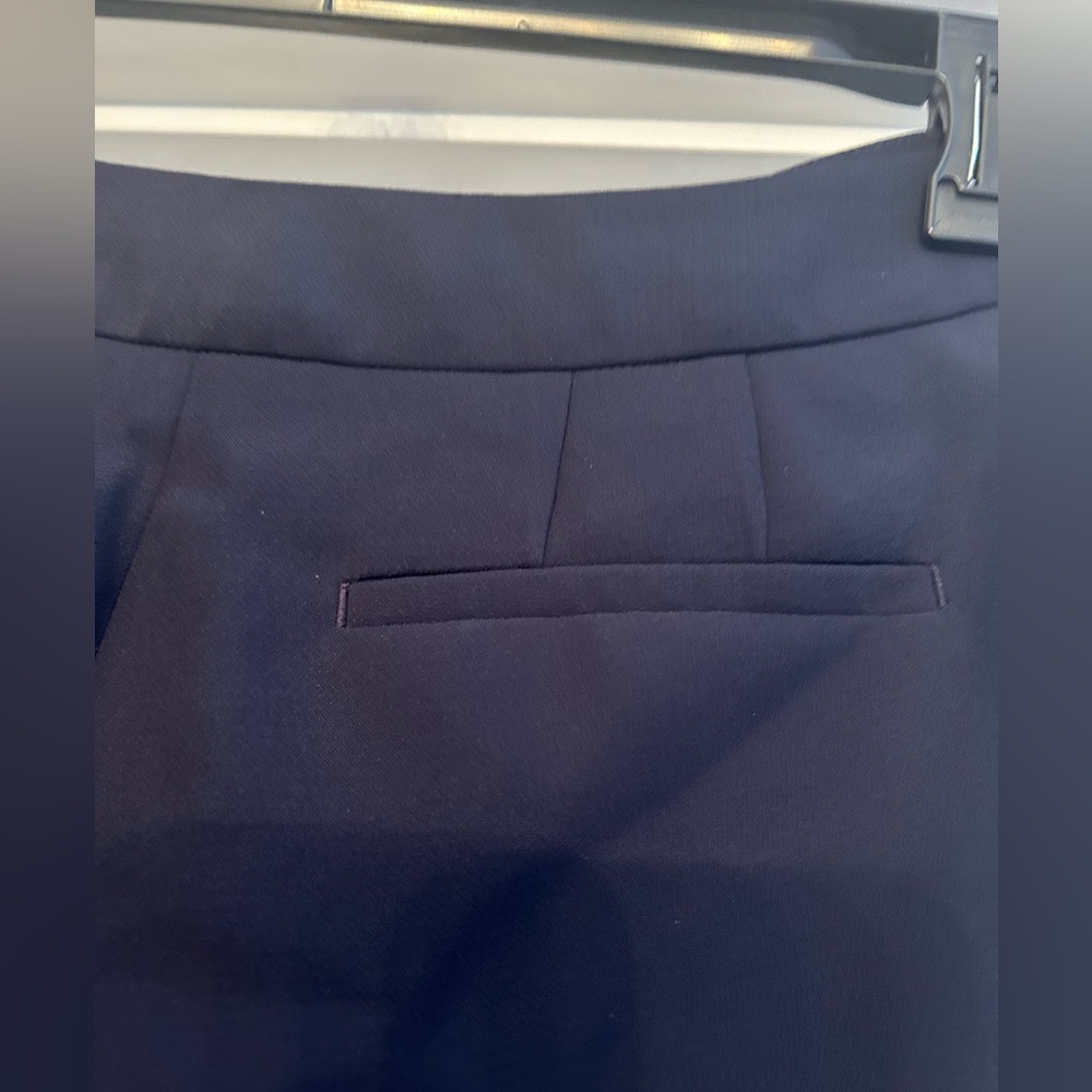 Talbots Navy Slacks Size 6 - image 4